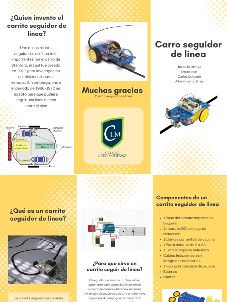 Historia y componentes del carro seguidor | PDF