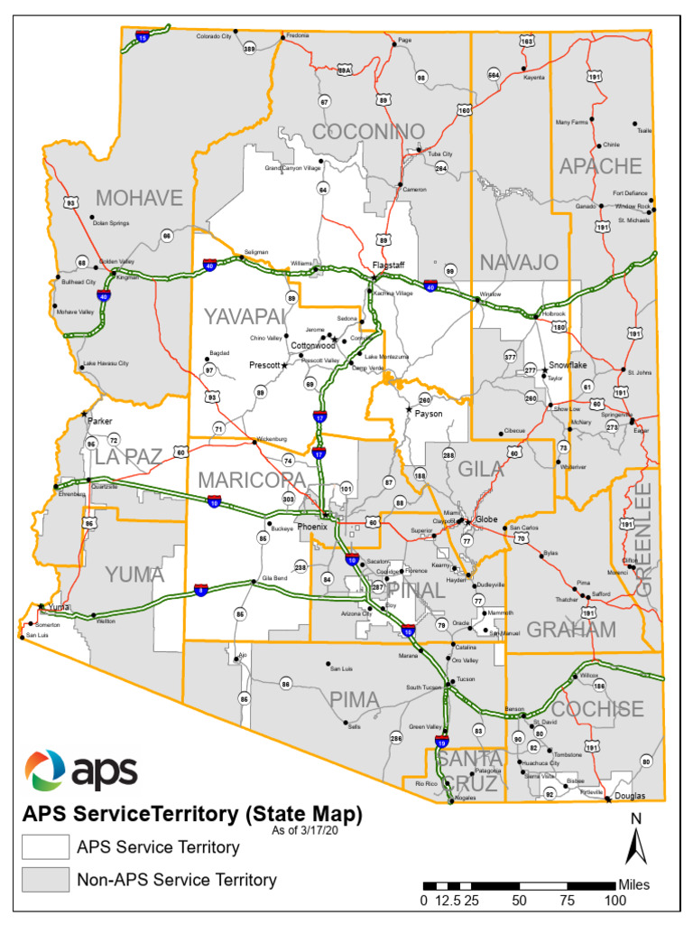 Carte des territoires de service APS | PDF