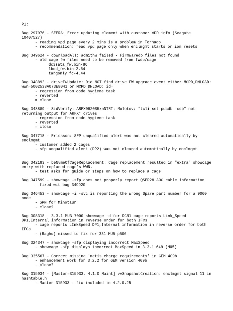 Scrub 12142021 | PDF | Software Bug | Software Development
