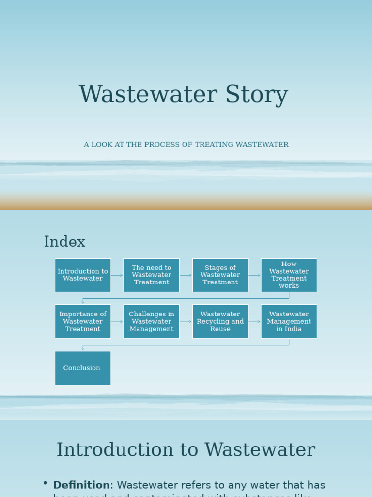 Wastewater Treatment Overview and Importance | PDF | Sewage Treatment ...