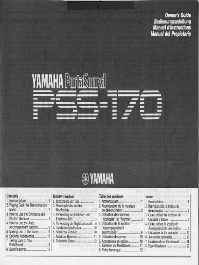 Alimentatore AC/DC Per Tastiera Yamaha PSR-18, PSR-170, PSR-11 - Nuovo Generico