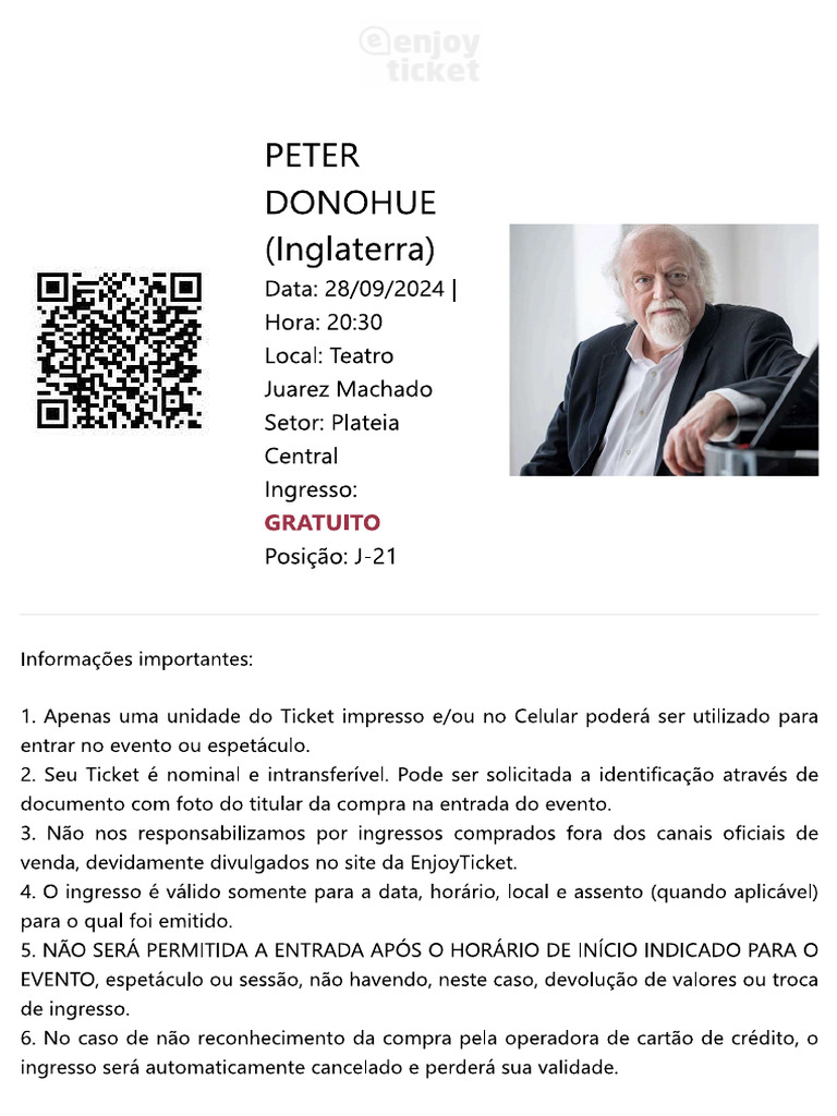 ingresso peter 28-09 juarez | PDF
