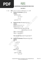 CSEC Add Maths 2016 Paper 2 Solutions | PDF | Mathematical Concepts ...