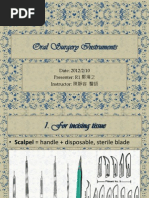 Dental Instruments and Their Uses | PDF | Surgery | Medical Equipment