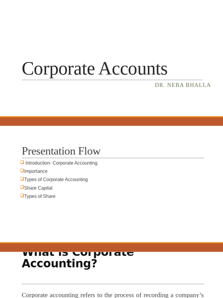 1.1 Intro Company Accounts | PDF | Equity (Finance) | Preferred Stock