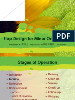 Flap Design for Minor Oral Surgery