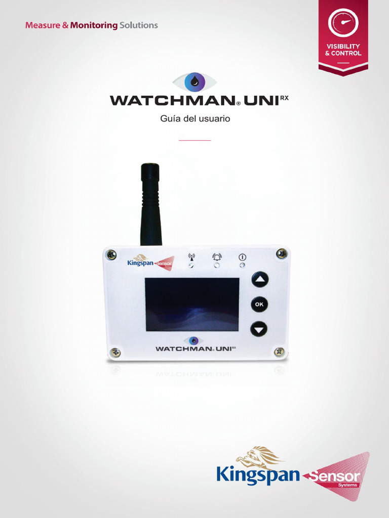 Guía de usuario para Watchman UNIRX | PDF | Relé | Diodo emisor de luz