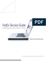 Fed Ex Service Guide 2010