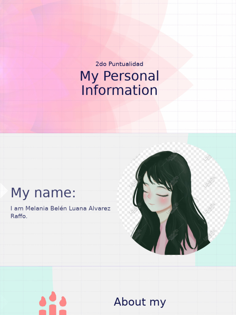 My Personal Information | PDF