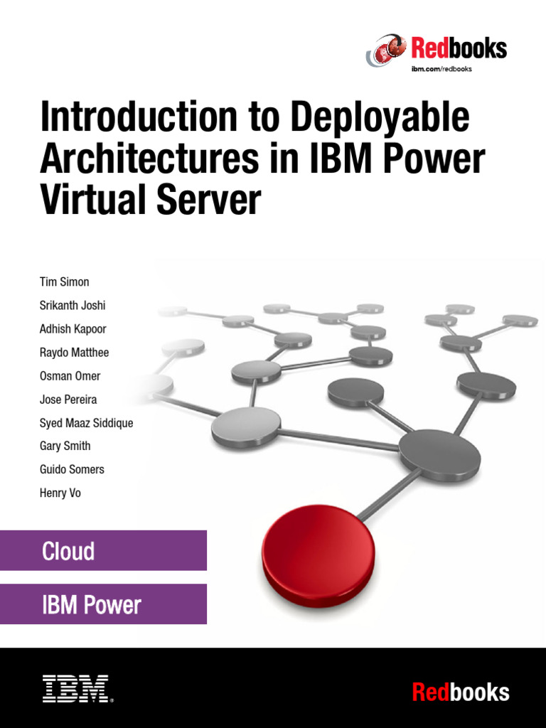 IBM Power Virtual Server Architectures | PDF | Cloud Computing ...