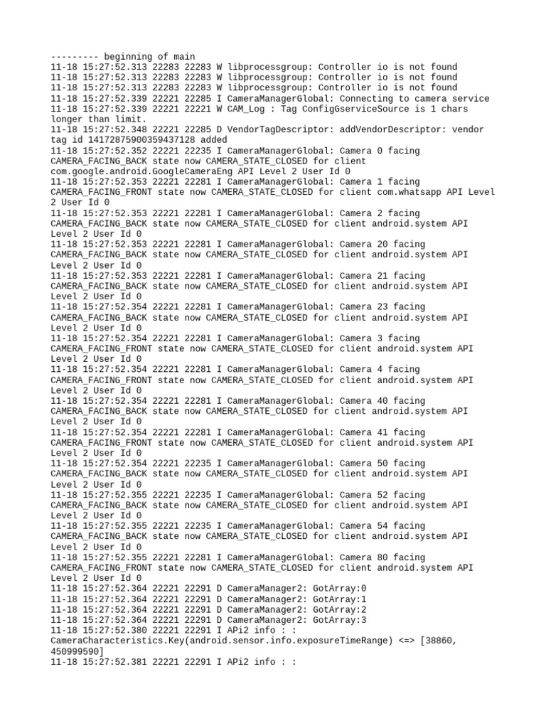 Log Cat 1731965272277 | PDF | Software Engineering | Computer Programming