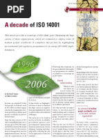 Download A Decade of ISO 14001 by haleymcadams1 SN83458384 doc pdf