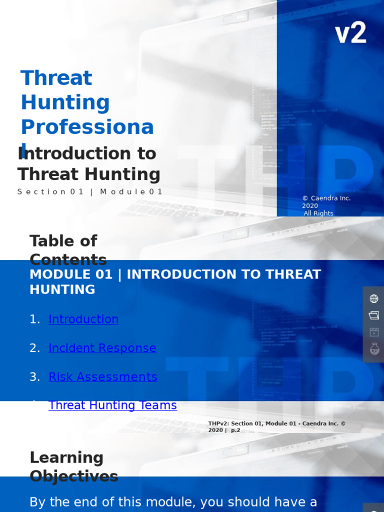 Introduction to Threat Hunting Basics | PDF | Cybercrime | Risk