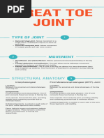 MTP and IP Joint Overview in Foot | PDF | Foot | Toe