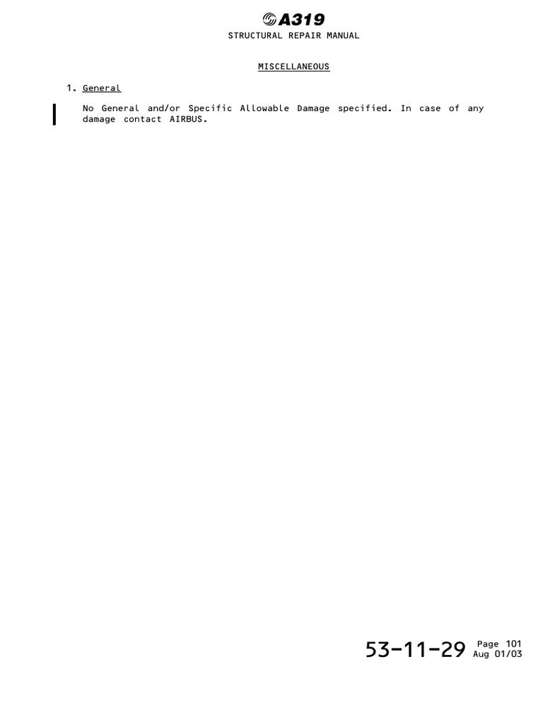 Airbus Structural Repair Guidelines | PDF