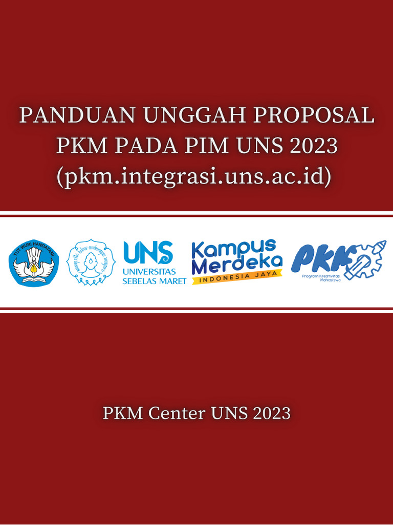 Panduan Pengajuan PKM UNS 2022 | PDF
