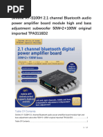 f998 Live Sound Card Audio Mixer Manual | PDF | Battery Charger ...