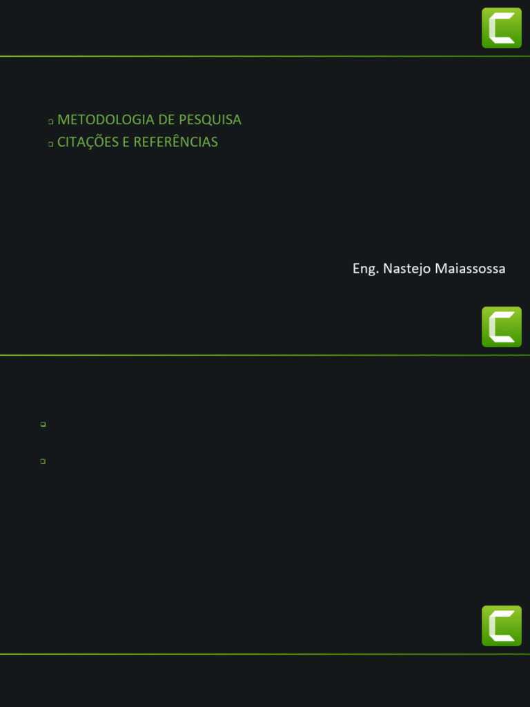 Metodologia de Pesquisa Acadêmica | PDF | Citação | Método científico