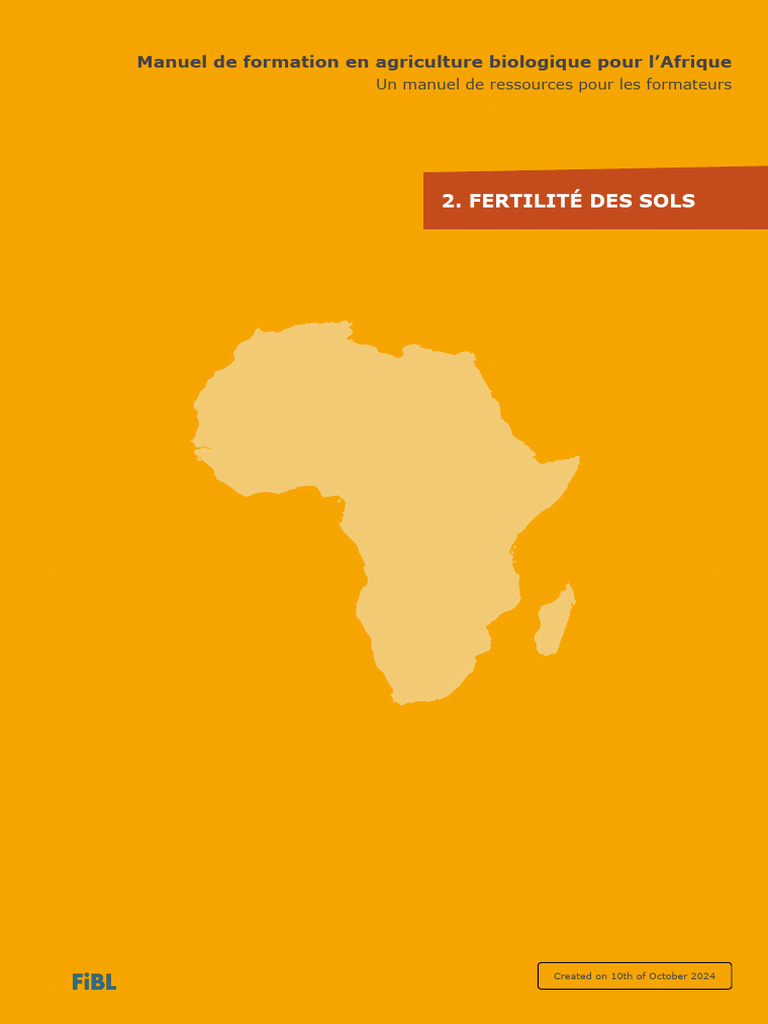 Mesure de la fertilité des sols en Afrique | PDF | Sol (pédologie ...