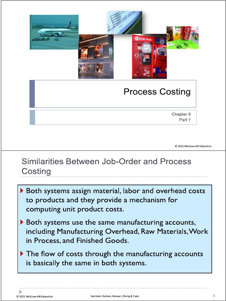 Chap09 - Process - Costing Part 1 PDF | PDF
