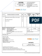 Model Factura Si Chitanta A4