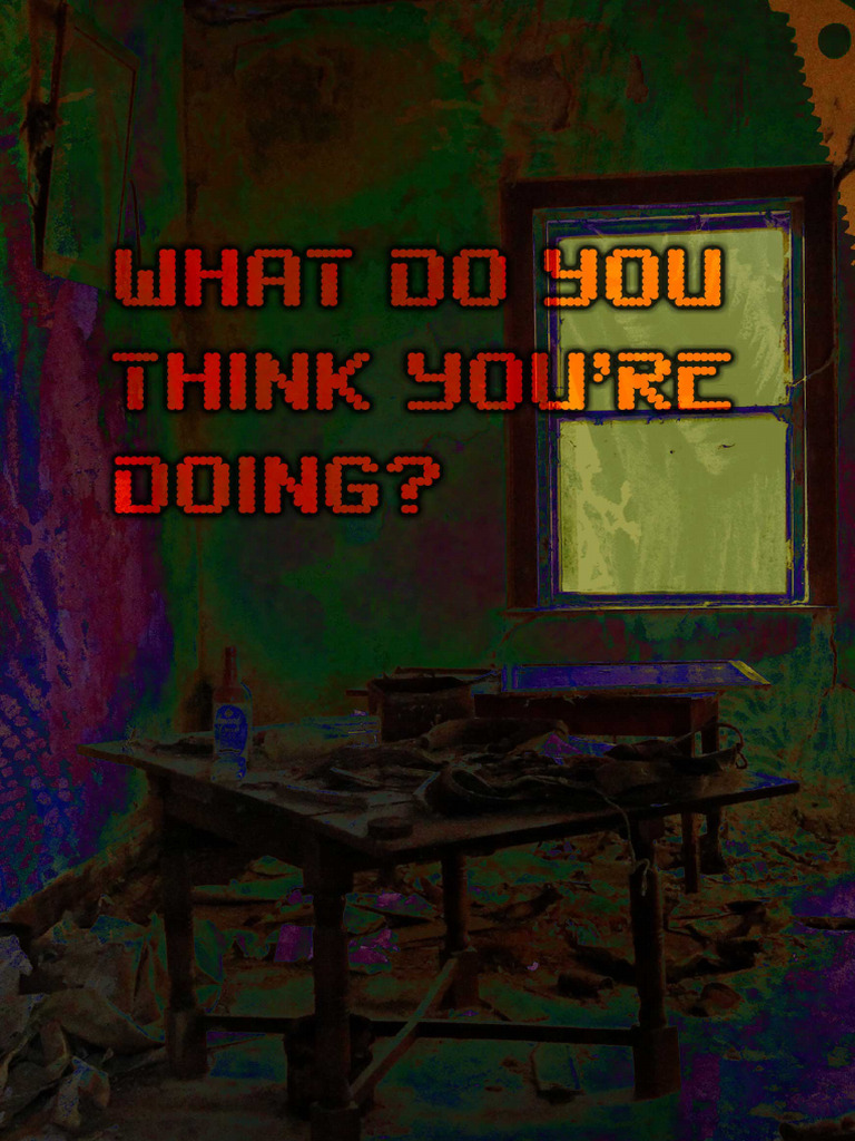 What Do You Think You're Doing | PDF