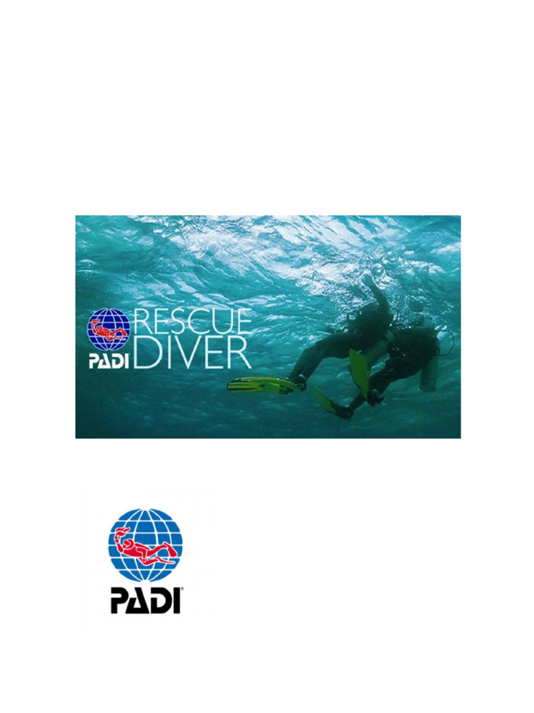 PADI RESCUE DIVER MANUAL PDF visual data 5