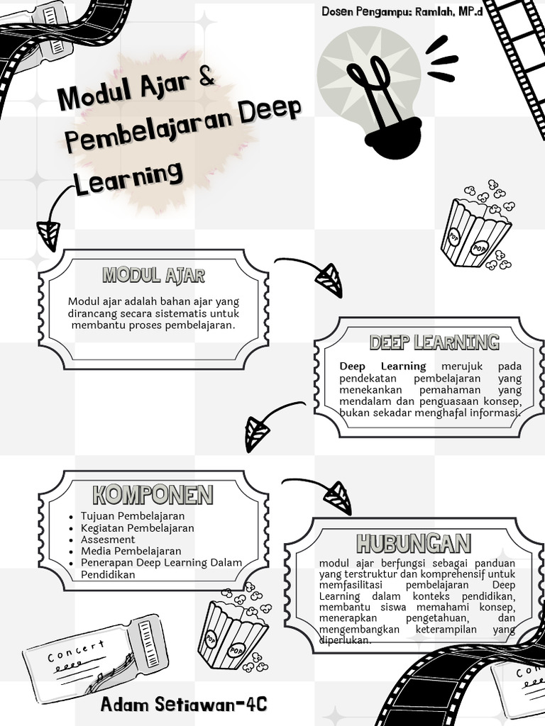 Perbandingan Modul Ajar Deep Learning | PDF