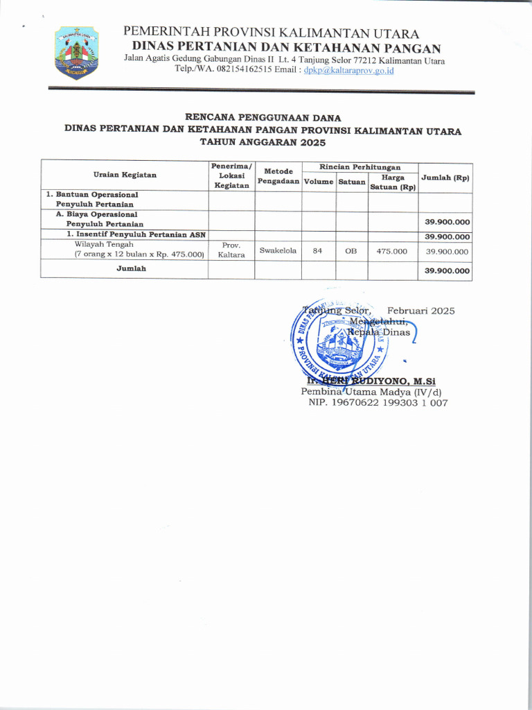 RPD Prov Kaltara | PDF