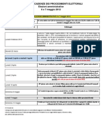 Calendario Elettorale