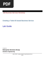 JDE Business Services (Oracle Hands On) - Table I/O