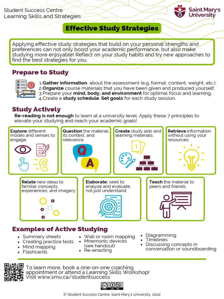 Effective Study Strategies for Success | PDF