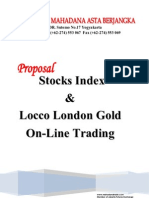 Proposal PT Mahadana Stock Index & Locco Gold