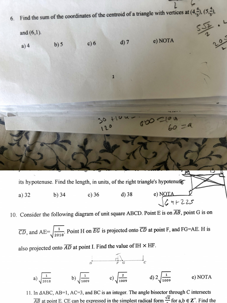 Math | PDF