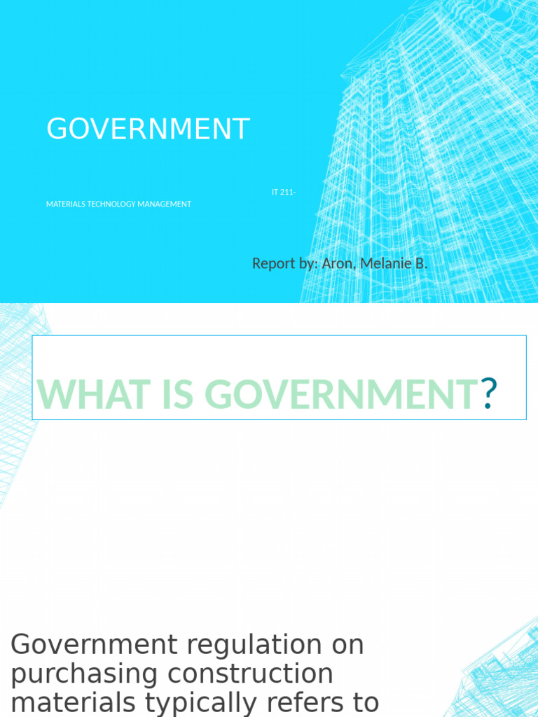 goverment | PDF | Business | Economies