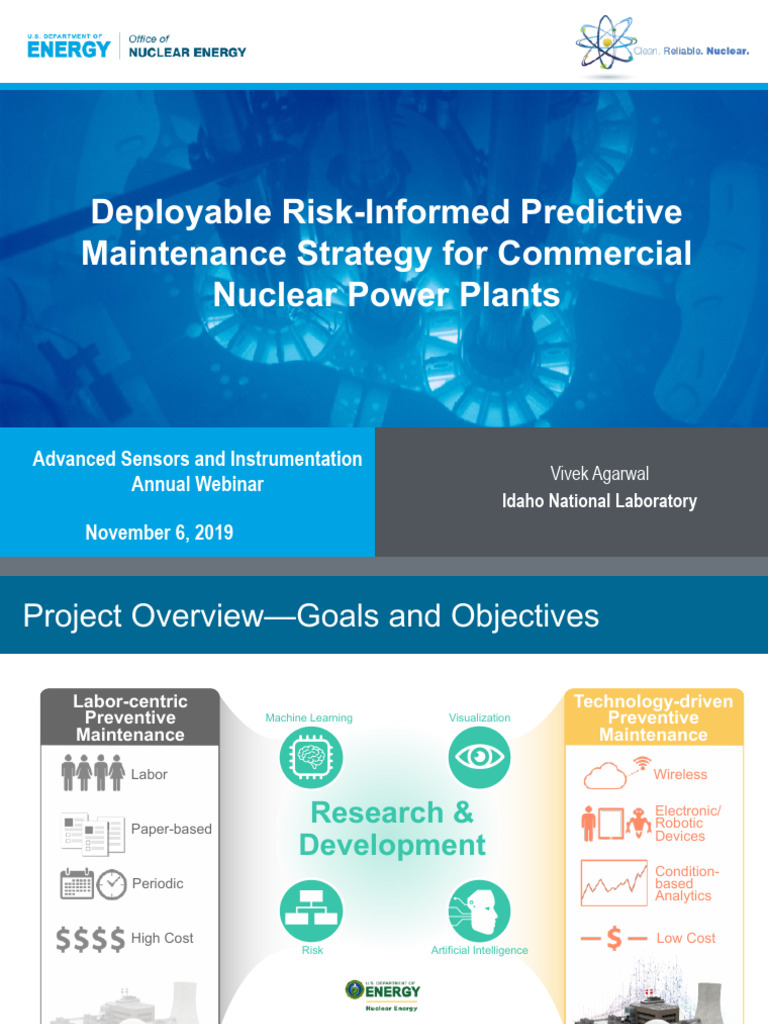 Ne 29 2019 Deployable Risk Informed Predictive Maintenance Strategy ...