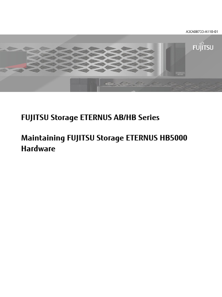 ETERNUS AB2200 Maintenance Guide | PDF | Computer File | Filename