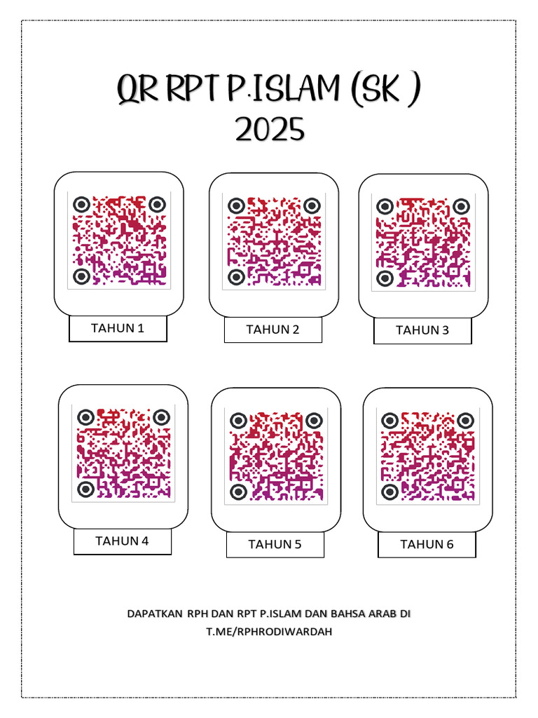 RPT Pendidikan Islam Tahun 2 2025 | PDF