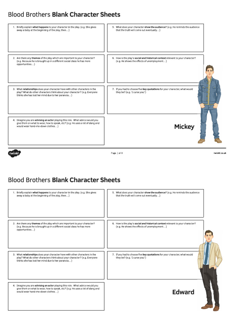 Blank_Character_Sheets[1] | PDF