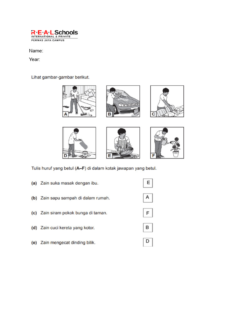 Relief+Worksheet+1%28Malay%29 | PDF