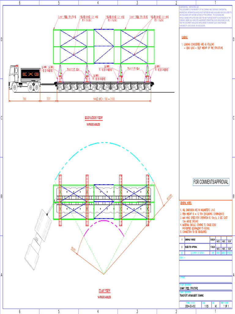 MTO Drawings for Rigid Axles | PDF