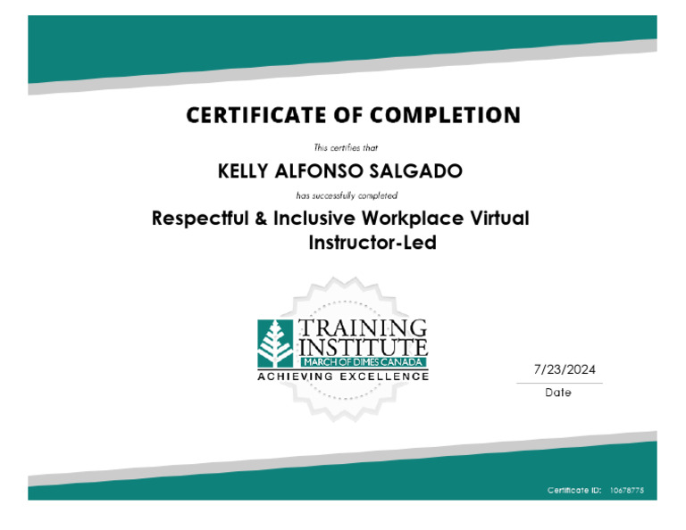 Respectful Workplace Training Course | PDF
