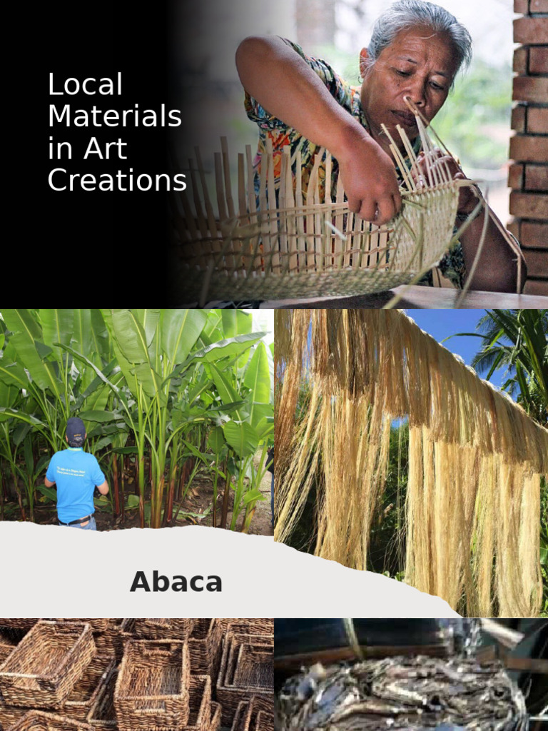 Philippine Art: Local Materials & Techniques | PDF