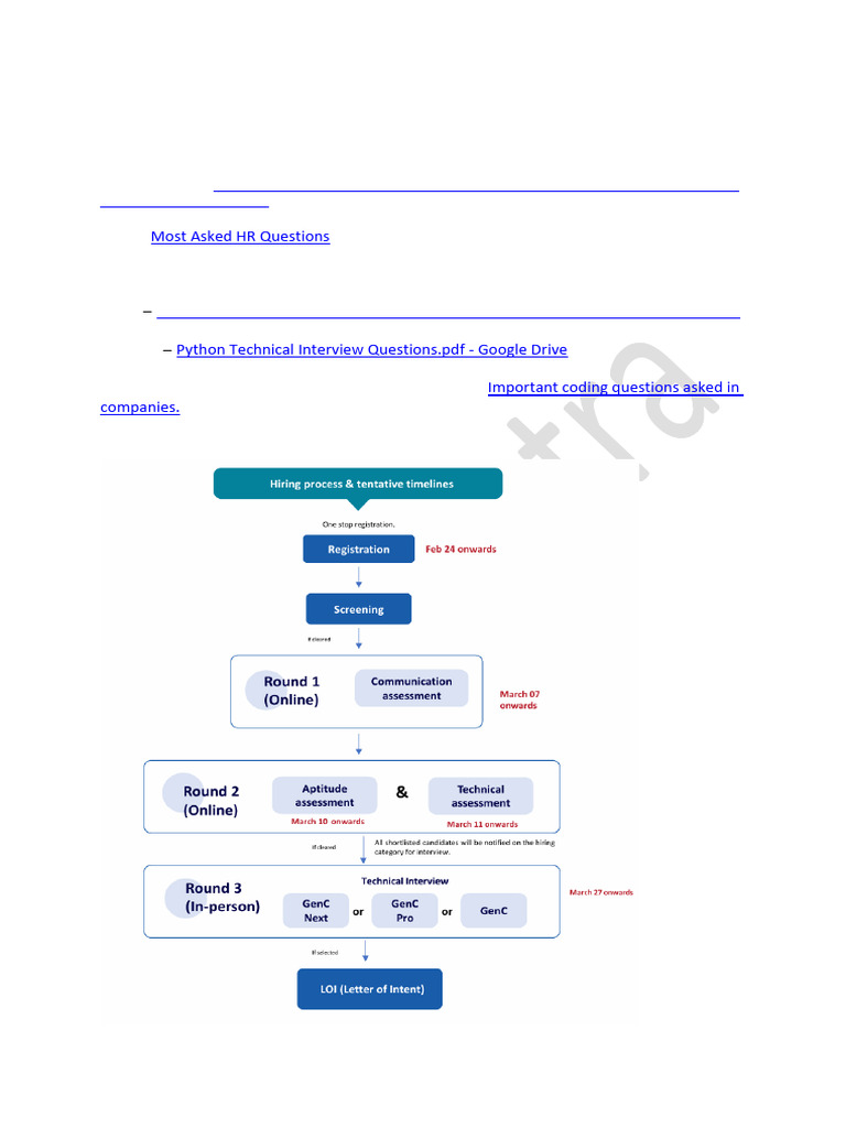 Cognizant Job Application & Interview Guide | PDF