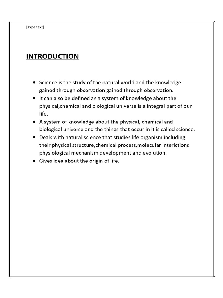 Overview of Science and Its Correlations | PDF | Science | Chemistry