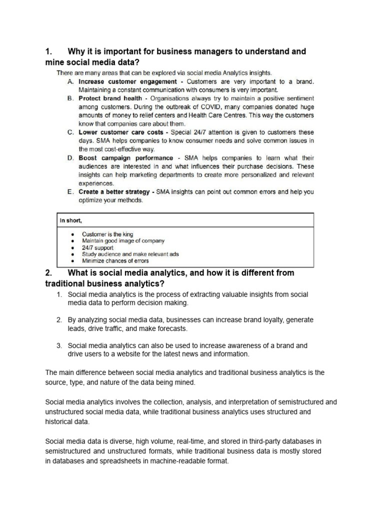 SMA Soln | PDF | Analytics | Social Media