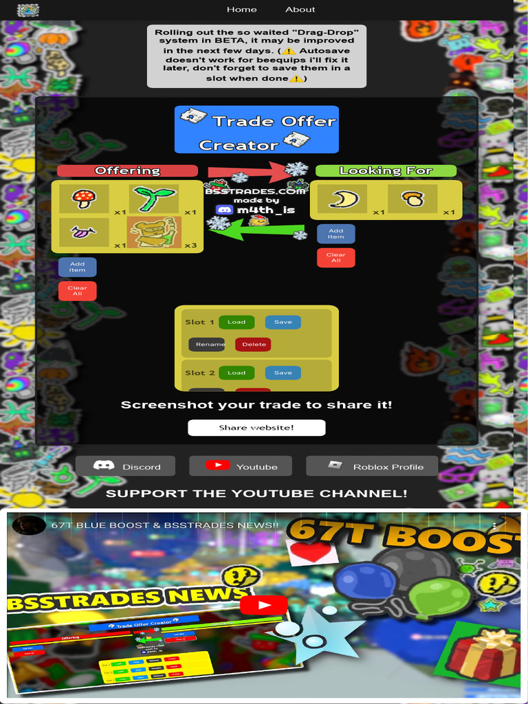 BSS Trade Offer Creator Tool | PDF