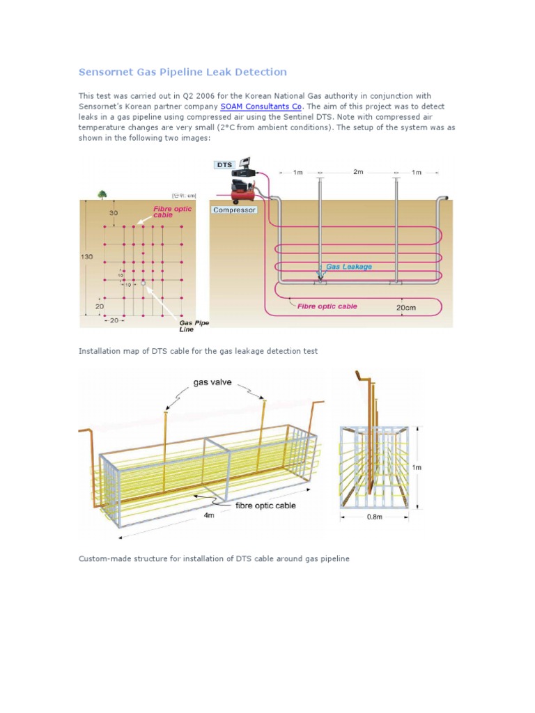 Gas Pipeline Leak Detection Test Results | PDF