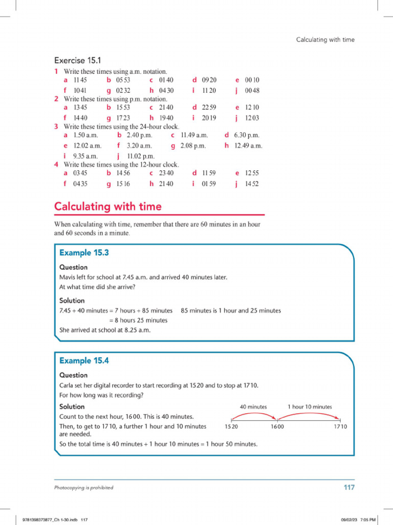 CH 15 Time 6 | PDF