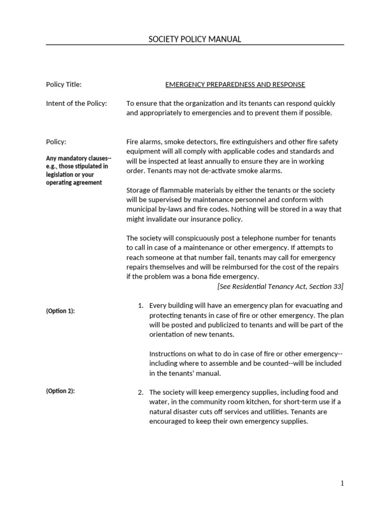 42. Emergency Preparedness and Response | PDF | Emergency | Fire Safety